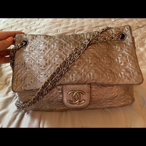 Chanel Metallic Washed Quilted Bag